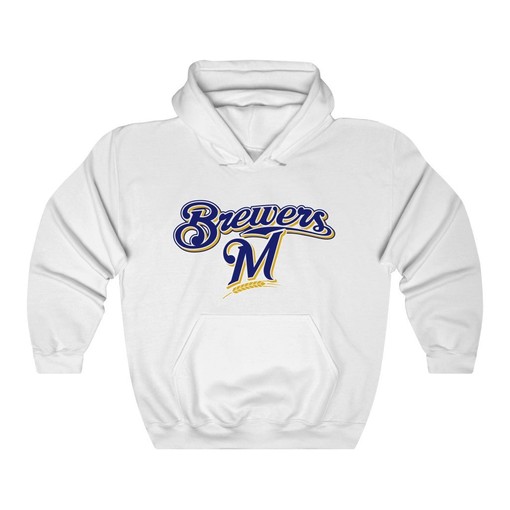 Milwaukee Brewers Vintage 90's MLB Sweatshirt Hoodie for Sports Shirt Fans - Image 2