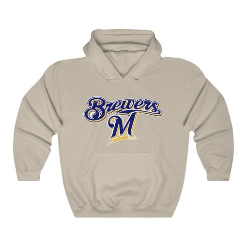 Milwaukee Brewers Vintage 90's MLB Sweatshirt Hoodie for Sports Shirt Fans - Image 4