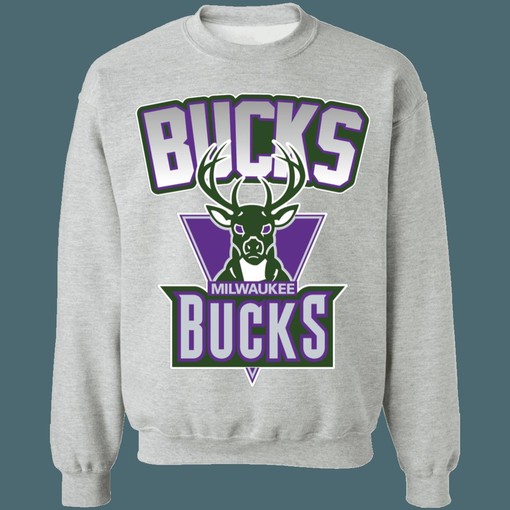 Milwaukee Bucks 90's Vintage NBA Sweatshirt Hoodie Shirt for NBA Fans - Image 3