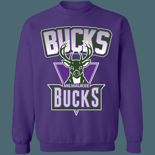 Milwaukee Bucks 90's Vintage NBA Sweatshirt Hoodie Shirt for NBA Fans - Image 4