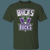 Milwaukee Bucks Retro NBA Fan T-Shirt Sweatshirt Hoodie for NBA Fans