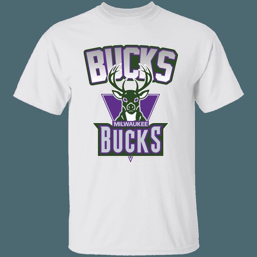 Milwaukee Bucks Retro NBA Fan T-Shirt Sweatshirt Hoodie for NBA Fans - Image 2