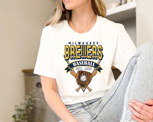 Milwaukee Fan Shirt with Vintage Milwaukee Baseball Shirt and College Shirts - Image 3