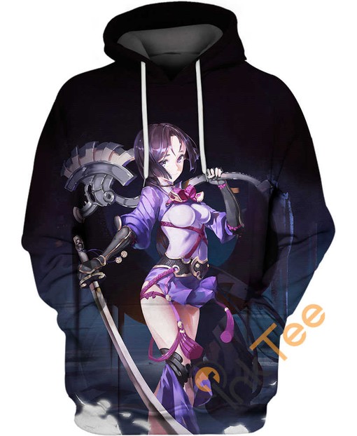 Minamoto No Raikou Fate All Over Print Hoodie 3D with Custom Graphics