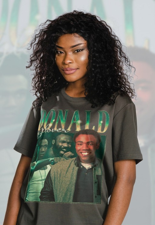 Minimalist Donald Glover T-Shirt, Classic 90s Tee for Community Fans, Troy and Abed in the Morning