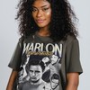 Minimalist Marlon Brando Fan Tees Shirt - Vintage Actor Homage and 90s Sweater