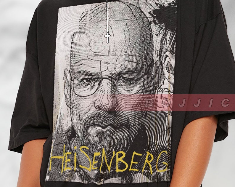 Minimalist Movie Shirt: Breaking Bad Heisenberg Shirt with Jesse and Saul - Image 2