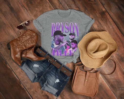 Minimalist Movie Shirts: BRYSON TILLER Retro 90s Style Shirt, Hip Hop Tee, Music Vintage Shirt, Hoodie Tee