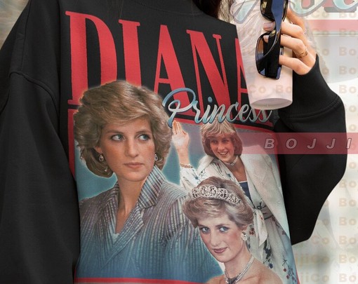 Minimalist Princess Diana Tank - Retro Style Fan Sweater with British Royalty Quote - Image 4