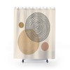 Minimalist Scandinavian Style Modern Luxury Shower Curtain