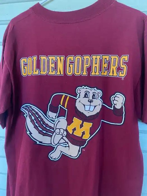 Minnesota Golden Gophers Football Fan Shirt with Vintage Shirt - Image 2