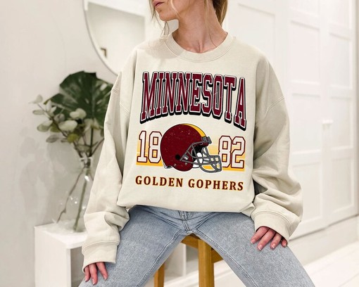 Minnesota Sweatshirt, Great Retro Minnesota Football Sweatshirt, University Football Fan Shirt