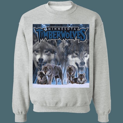 Minnesota Timberwolves Creature Collection Vintage NBA Sweatshirt Hoodie Shirt and Unisex Sweater for NBA Fans - Image 2