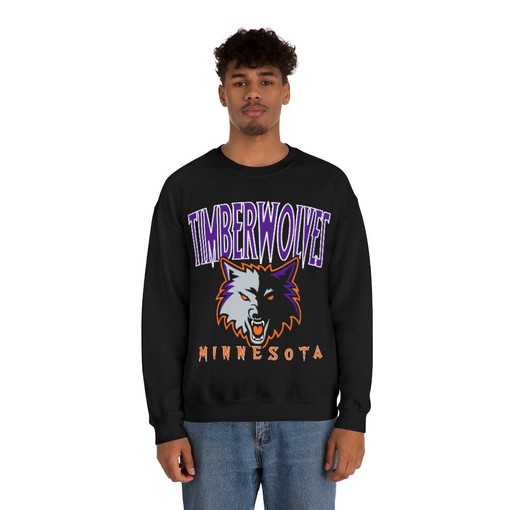 Minnesota Timberwolves HALLOWEEN Retro NBA Sweatshirt Hoodie Shirt and Unisex Hoodie for NBA Fans - Image 3