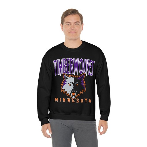 Minnesota Timberwolves HALLOWEEN Retro NBA Sweatshirt Hoodie Shirt and Unisex Hoodie for NBA Fans - Image 4