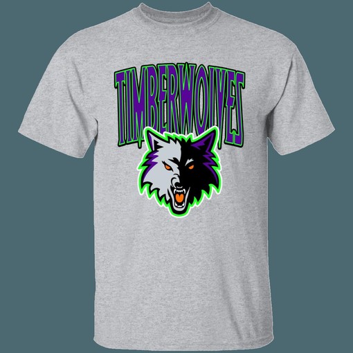 Minnesota Timberwolves NBA Halloween Fan T-Shirt Sweatshirt Hoodie - Image 2