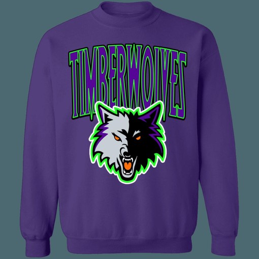 Minnesota Timberwolves NBA Halloween-Crew Sweatshirt Hoodie Shirt for NBA Fans
