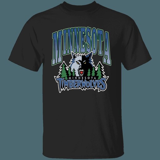 Minnesota Timberwolves NBA Retro Fan T-Shirt Sweatshirt Hoodie
