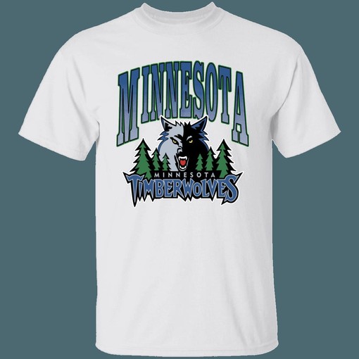 Minnesota Timberwolves NBA Retro Fan T-Shirt Sweatshirt Hoodie - Image 3