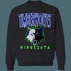 Minnesota Timberwolves NBA Retro Sweatshirt Hoodie Shirt for NBA Fans