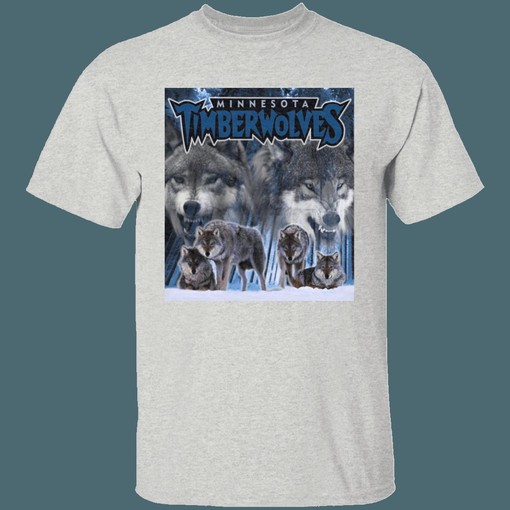 Minnesota Timberwolves NBA Vintage Wolf Pack T-Shirt Sweatshirt Hoodie - Image 3