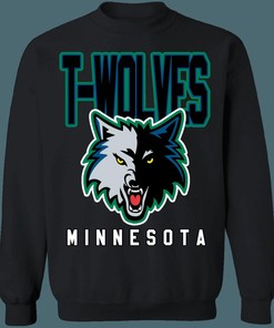 Minnesota Timberwolves T-WOLVES Retro 90's NBA Sweatshirt Hoodie Shirt and Unisex Hoodie for NBA Fans