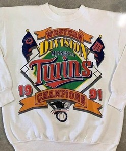 Minnesota Twins 1987 World Series Champions MLB T-Shirt, Baseball Fan Shirt