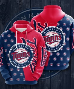 Minnesota Twins Custom 3D All Over Print Hoodie with Awesome Design