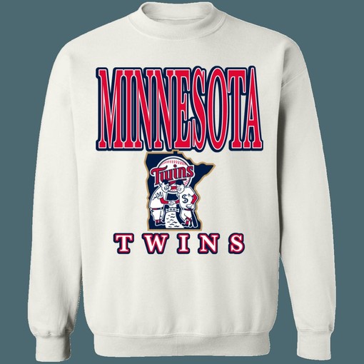 Minnesota Twins MLB Retro Crewneck Sweatshirt Hoodie Shirt for Fans