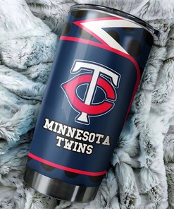 Minnesota Twins MLB Tumbler with Funny Dog Design and Catchy MLB Logo