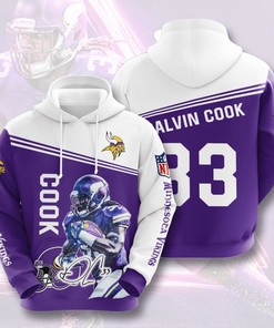 Minnesota Vikings 3D Hoodie with All Over Print - Perfect for Sports Lovers