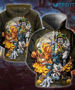 Minnesota Vikings Lava Skull All-Over Print 3D Hoodie for Men and Women