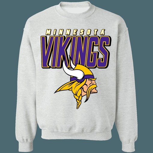 Minnesota Vikings NFL Retro Sweatshirt Hoodie for NFL Fans