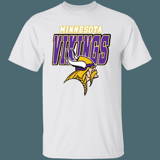 Minnesota Vikings NFL Retro T-Shirt Sweatshirt Hoodie Gifts for Fans - Image 2