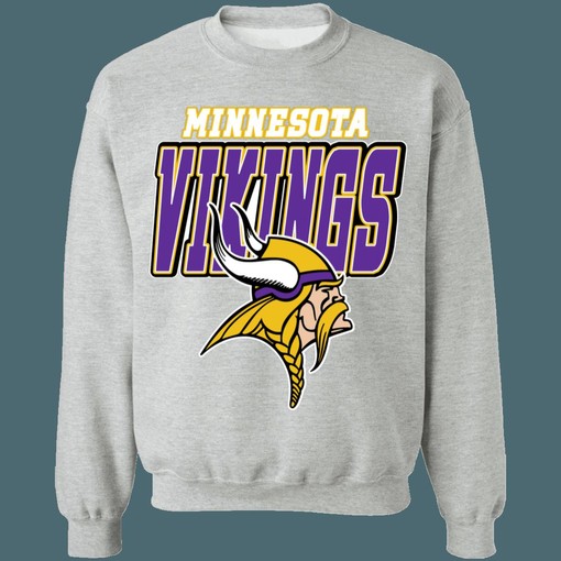 Minnesota Vikings NFL Vintage Sweatshirt Hoodie for NFL Fans