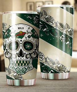 Minnesota Wild Fans, Don't Miss This Skull Grunge Design NHL Tumbler