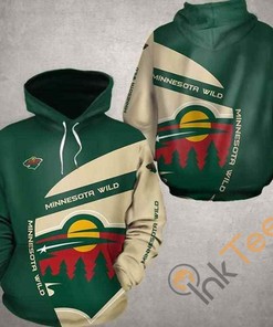 Minnesota Wild NHL Fan For Life All Over Print Hoodie graced with 3D Design