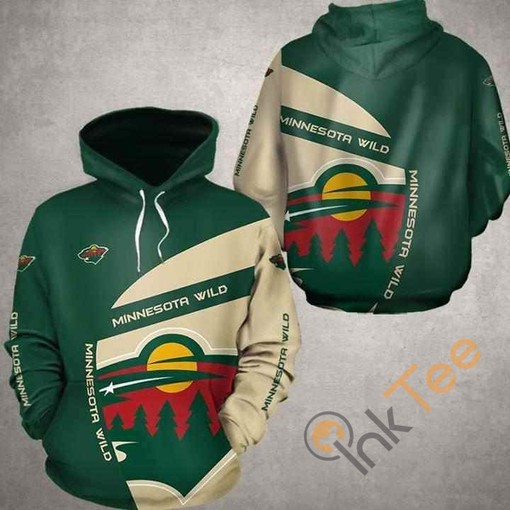 Minnesota Wild NHL Fan For Life All Over Print Hoodie graced with 3D Design