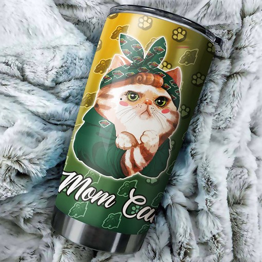 Minnesota Wild NHL Tumbler for Cat Moms - Custom Drinkware for Fans