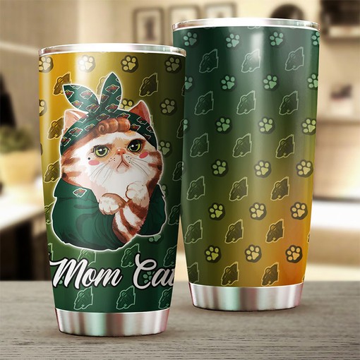Minnesota Wild NHL Tumbler for Cat Moms - Custom Drinkware for Fans - Image 2