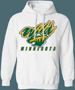 Minnesota Wild NORTH STARS Retro NHL Hoodie Sport Shirt