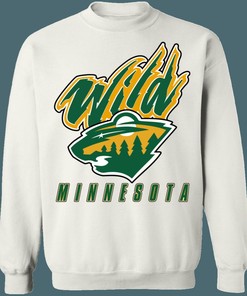 Minnesota Wild NORTH STARS Vintage NHL Sweatshirt Hoodie for Hockey Lovers