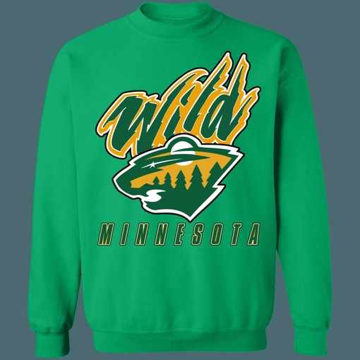 Minnesota Wild NORTH STARS Vintage NHL Sweatshirt Hoodie for Hockey Lovers - Image 2