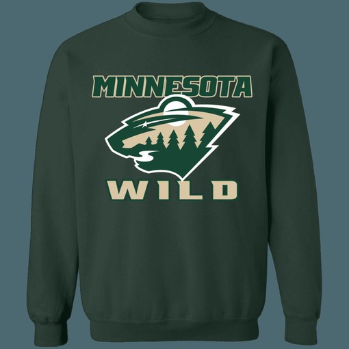 Minnesota Wild Retro NHL Sweatshirt Hoodie for NHL Fans - Image 2