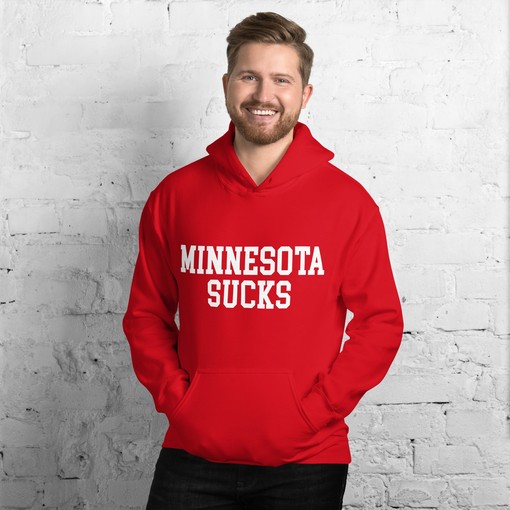 Minnesota vs. Wisconsin Hoodie Sweatshirt Sport Shirt - Image 2