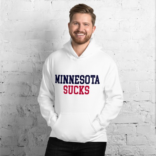 Minnesota vs. Wisconsin Rivalry Hoodie Sweatshirt Sport Shirt - Image 2