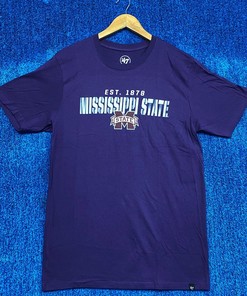 Mississippi State Bulldogs Est 1878 Tee Sweatshirt - NCAA Shirts for Men