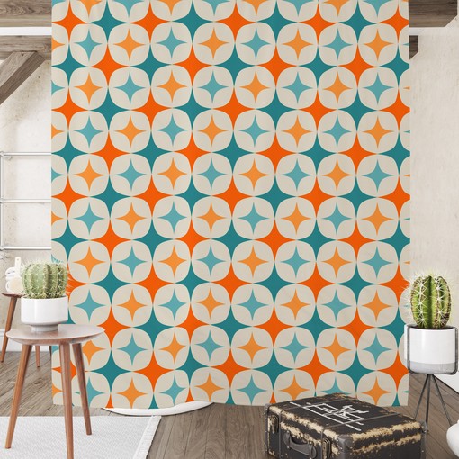Modern and Unique Shower Curtain Set with Optional Patterns