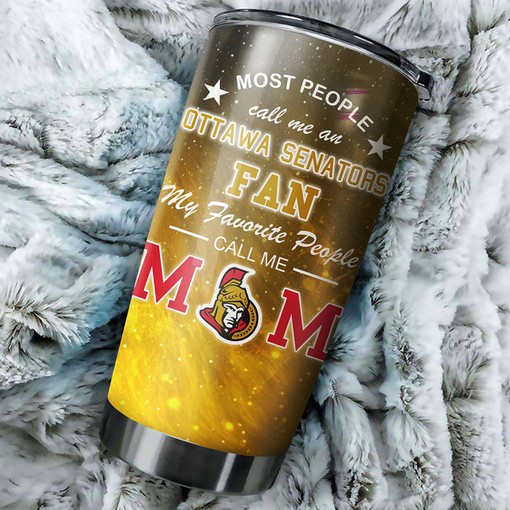 Mom Cheers for Senators with This Personalized NHL Tumbler with Custom Tumbler Designs
