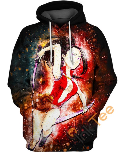 Momo Yaoyorozu BNHA Custom All Over Print Hoodie 3D with Striking Graphics